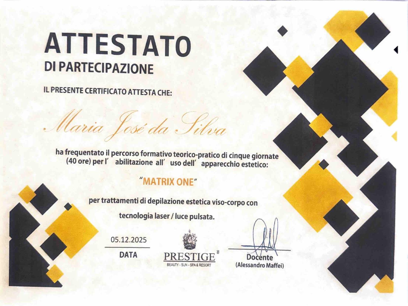 Laser diodo Matrix One
